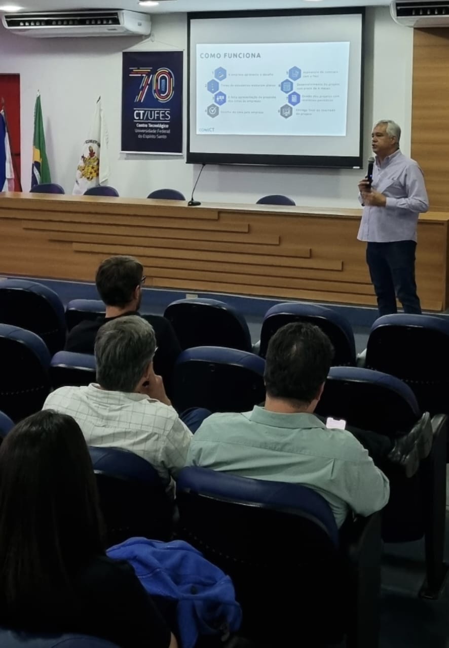 Apresentação do ConneCT para Estudantes