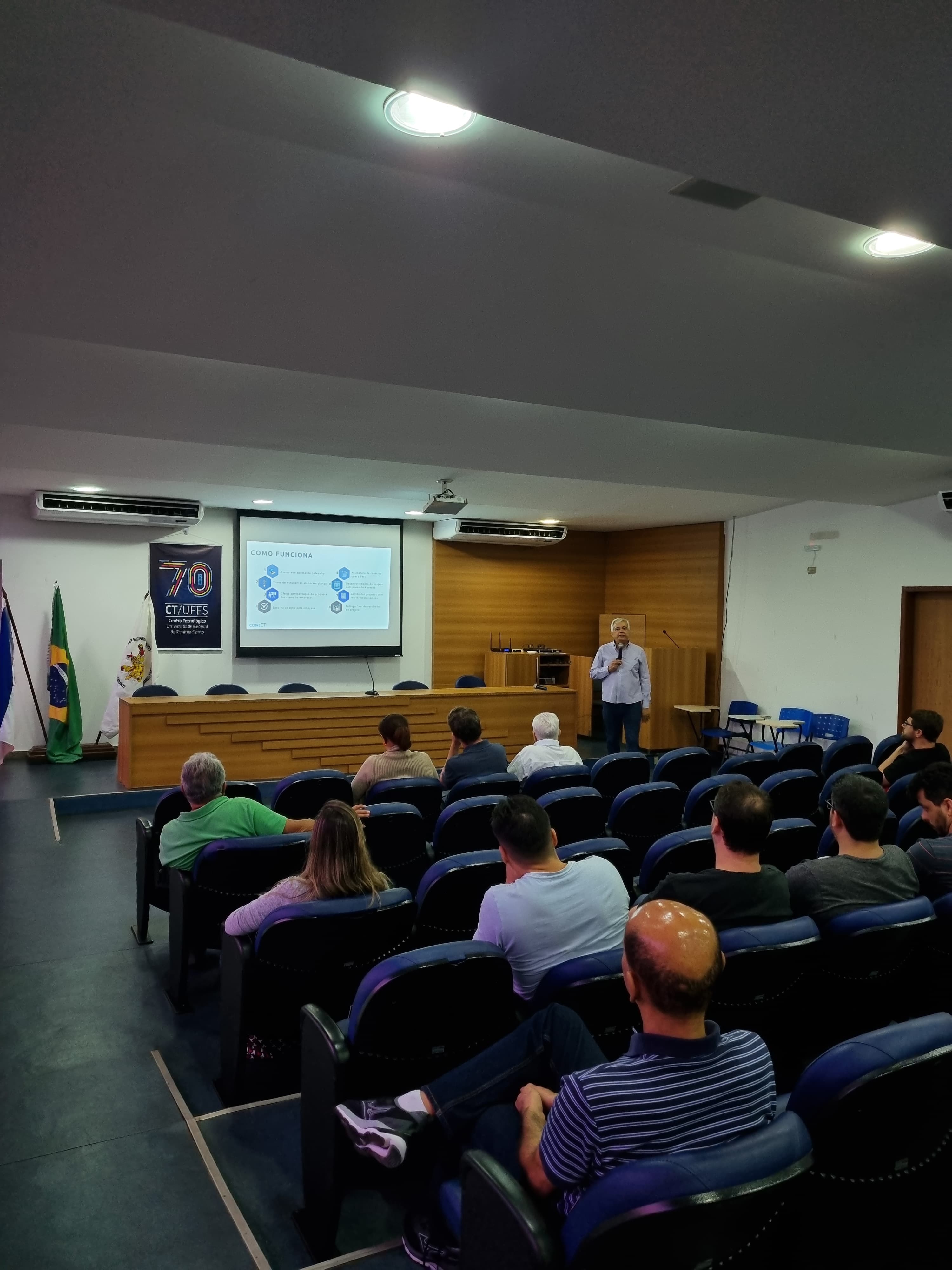 Apresentação do ConneCT para Estudantes